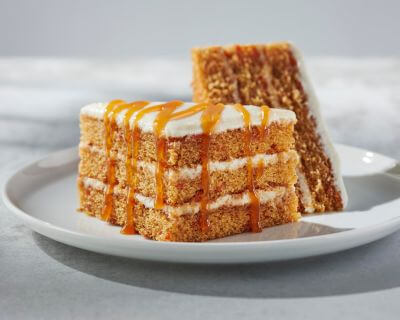 Velvety carrot cake
